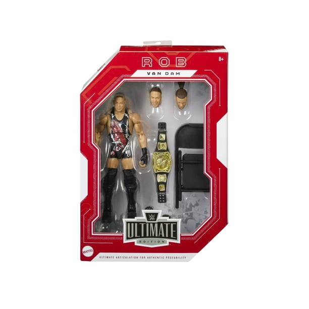 WWE Figura de Acción Edición Definitiva Rebelión Despiadada Rob Van Dam