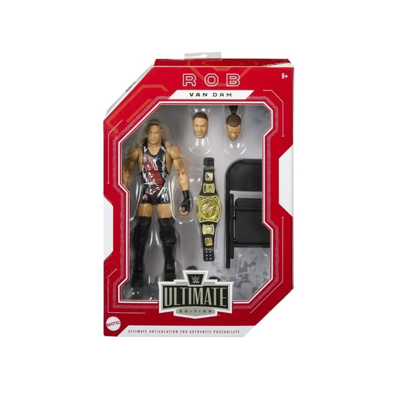 WWE Figura de Acción Edición Definitiva Rebelión Despiadada Rob Van Dam