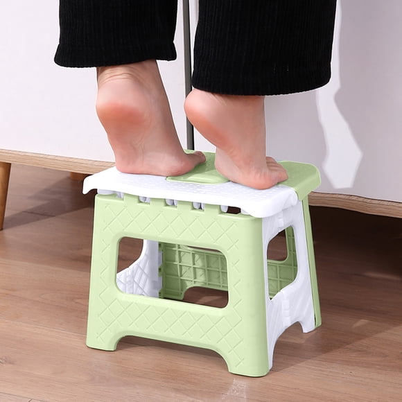 Birdeem Tabouret Pliant Portable, Conception Gain de Place pour la Maison, le Bureau et l'Extérieur, Format Compact 8.7x7.1x7.7 Po, Léger et Facile à Transporter