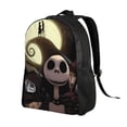 thumbnail image 2 of Goofa The Nightmare Before Christmas Pattern Large Capacity Backpack – Padded Laptop Compartment, Ergonomic Design for School, Work, Travel, and Outdoor Activities, 2 of 8