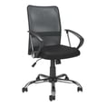 thumbnail image 1 of Atlin Designs Réglable Hauteur Tissu Moderne Chaise de Bureau en Gris Foncé, 1 of 6