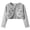Light Ashy, variant on UACY Girls Open Front Knit Cardigan, Long Sleeve Shrug Bolero Sweater with Button Closure for Toddlers and Kids