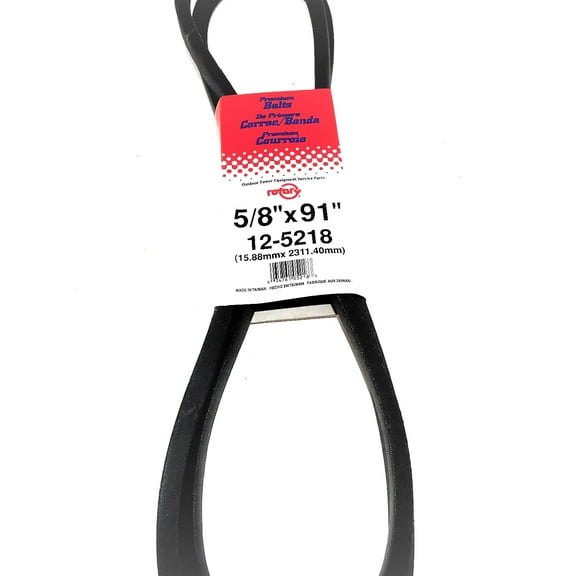 5218/5L910 Rotary V-Belt (5/8" X 91") Compatible With TORO 9151