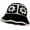 B-black, variant on Women's Crochet Bucket Hat Handmade Knit Cloche Beanie Foldable Floppy Sun Hat Cute Fishing Hat Floral Cap Trendy Outdoor