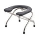 thumbnail image 1 of Asiento de inodoro plegable Asiento de inodoro en cuclillas Fácil de lavar Cómodo Inodoro resistente Altura 30cm, 1 of 9