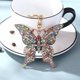 thumbnail image 5 of Accesorios de llavero de mariposa de cristal para mujeres y niñas Llavero de coche brillante Llavero con diamantes de imitación Colgante de bolso, 5 of 5