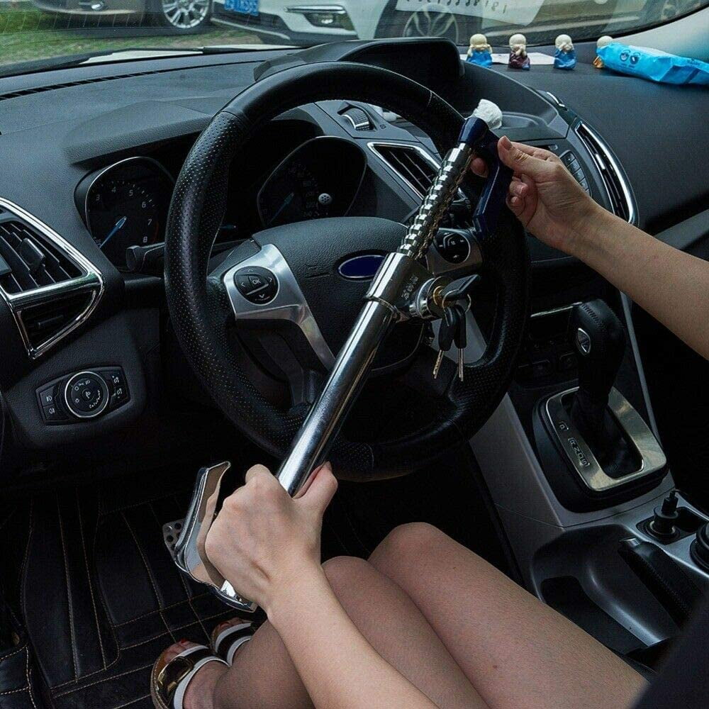 Buy Brake Pedal Lock Anti Theft Clutch Lock for car Double Hook Double