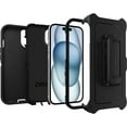thumbnail image 5 of OtterBox iPhone 15, iPhone 14, & iPhone 13 Only - Defender Series Case - Black - Screenless - Rugged & Durable - with Port Protection - Holster Clip Includes - Non-Retail Packaging, 5 of 7