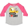 thumbnail image 3 of Inktastic Construction Truck I Love Dirt Boys or Girls Toddler T-Shirt, 3 of 5