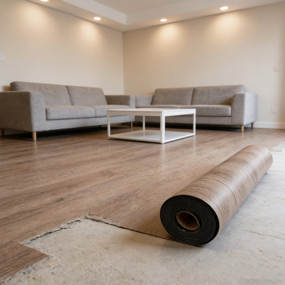 ETHZZLE PVC Peel and Stick Wood Grain Floor Vinyl Roll for Kitchen Bathroom Rustic Decor