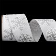 thumbnail image 2 of Cinta impresa Cinta de Navidad con de nieve sintético para decoración para hogar, envoltura de regalos, manualidades de bricolaje, 2.5 "x 10 yardas x 1, 2 of 7