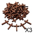 thumbnail image 1 of Dijes de cruz de madera,Dijes de cruz de madera Colgantes de cruz de madera,Cuentas de cruz de madera sin terminar de moda para hombres y mujeres,Dijes espaciadores de cruz Colgantes Adorno, 1 of 8