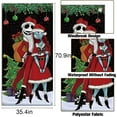 thumbnail image 2 of Christmas Door Cover Merry Christmas Xmas Winter Holiday Party Front Door Banner Photography Home Porch Decoration, 2 of 6