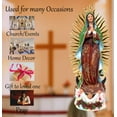 thumbnail image 5 of MrcjSales – Our Lady of Guadalupe w/Crown – Resin Statue | 12 inches for Church, Home Decor, Gifts | “Virgen de Guadalupe con Corona.”, 5 of 5