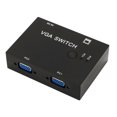 thumbnail image 4 of 2 In 1 Out VGA Video Sharing Switch Switcher Adapter Selector for PC Laptop, 4 of 7