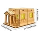 thumbnail image 3 of Kit de Casas Navideñas de Madera Iluminadas Hechas a Mano | Decoraciones Navideñas para Pintar | Iluminación Suave y Acogedora | Diversión Familiar | Regalo para Decorar La Repisa de La Chimenea, 3 of 6