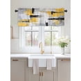 thumbnail image 2 of Valances for Windows Abstract Mottled Texture Rod Pocket Cafe Window Treatments Valance Curtains for Kitchen Bathroom Laundry Basement Windows 60"x18", 2 of 9
