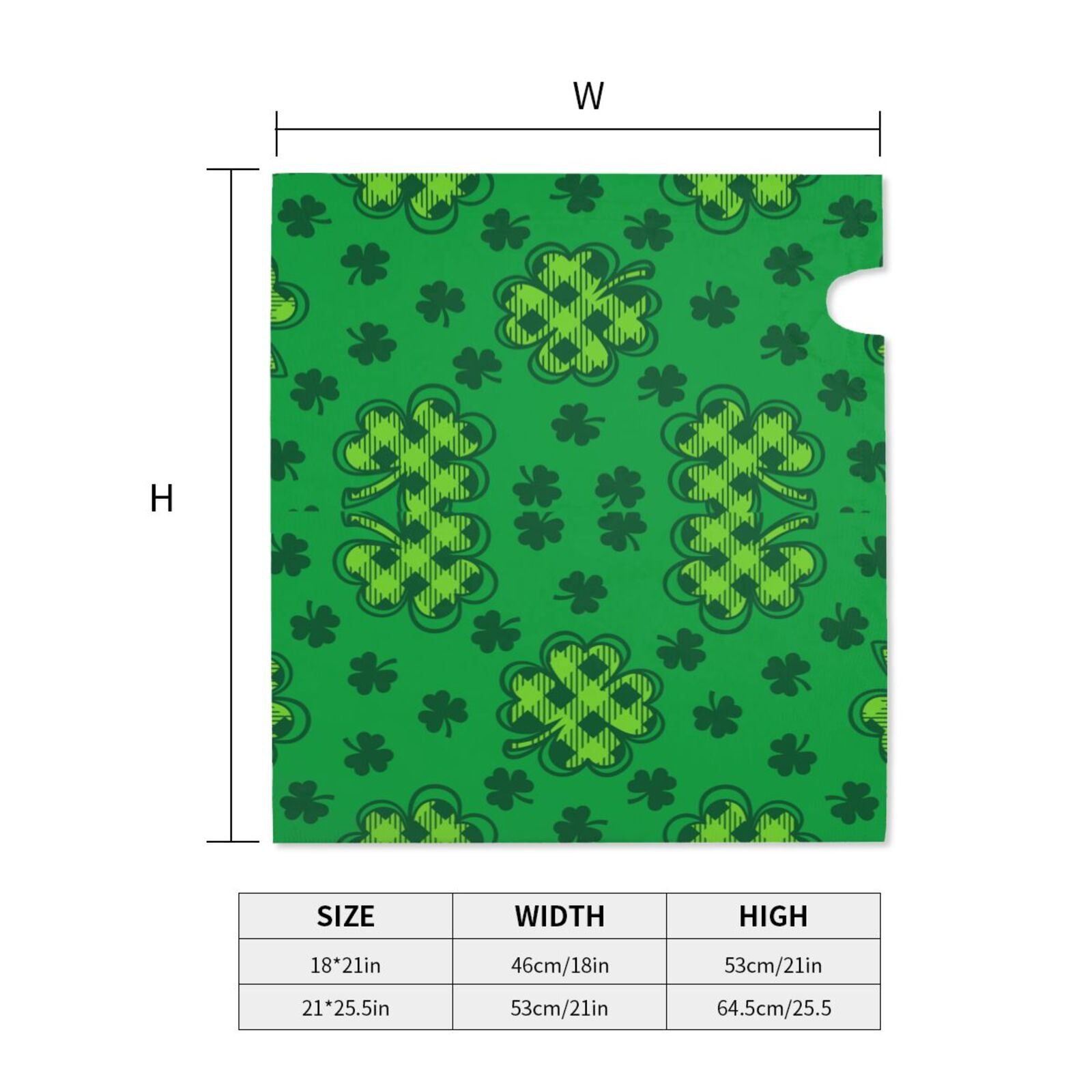 Xecao St Patrick's Day5 for Mailbox Cover with Magnetic Strips, Waterproof and Sunscreen, Adds a Decorative Touch to Your Garden Yard.