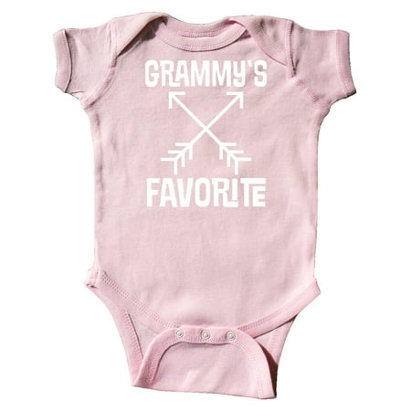 

Inktastic Grammys Favorite Grandson Childs Gift Gift Baby Boy or Baby Girl Bodysuit