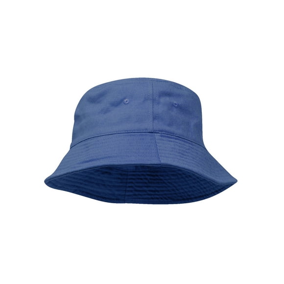 Youth Pigment Dyed Bucket Hat-Blue