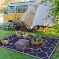 thumbnail image 4 of Outdoor Rug  for Patio Decor  Foldable Reversible Plastic Straw Area Rugs Mat for Camper  Outside Carpet for Rv  Deck  Porch  Picnic  Beach  Balcony, 4 of 7