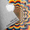 thumbnail image 3 of 5x8 Rug, Optical Illusion Rug Washable Non Slip Soft for Living Room Bedroom, 70s Kaleidoscope Vintage Area Rug, 3D Visual Illusion Carpet, Optical Illusion Home Decor & Gifts, 3 of 7