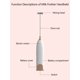 thumbnail image 3 of 1pc Electric Milk Frother Kitchen Drink Foamer Whisk Mixer Stirrer Coffee Cappuccino Creamer Whisk Frothy Blend Whisker Egg Beater, Without Battery, 3 of 4