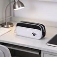 thumbnail image 6 of Hyknon Cute Pencil Case Large Capacity Double Zipper Pencil Pouch Organizer with Paw Patchwork Waterproof Stationery Storage Bag for College Office Classroom Supplies, 6 of 6