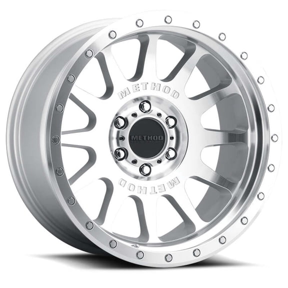 20x10 Method MR605 NV Machined W/ Clear Coat Wheel 8x6.5 (-24mm)
