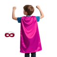 thumbnail image 1 of TOPTIE Adult Satin Superhero Capes and Mask Set, Holiday Festival Event Costumes And Dress Up, 1 of 8