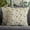 Beige Black, variant on 4TH Emotion Christmas Trees Decorative Pillow Covers 18x18 Set of 2, Beige Soft Plush Faux Fur Farmhouse Throw Cushion Cases for Xmas Winter Holiday Home Decor