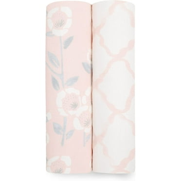aden   anais essentials stencil - silky soft swaddles - 2pack