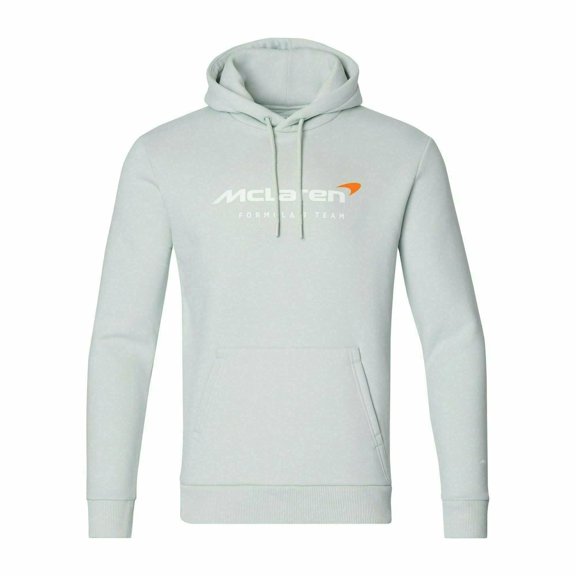 McLaren F1 Men's Core Essentials Hoodie -Black/Papaya/Phantom/Storm Gray/Cloud Blue