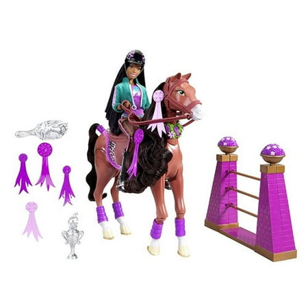 Barbie - Mattel Barbie Jumper Tawny Horse And Nikki