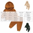 thumbnail image 3 of Soepste Toddler Baby Boy Hoodie Sweatshirt Drawstring Jogger Pants 2‑Pcs Outfit Long Sleeve Suit, 3 of 9