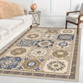 thumbnail image 5 of 3'x5' small carpet for bedroom persian carpet colorful area rug low pile area rug moody area rug, 5 of 10