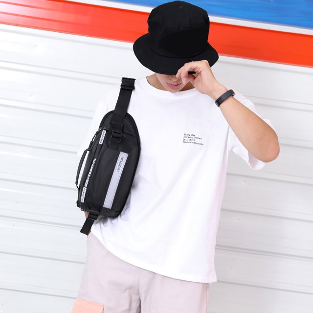 Riñonera multifunción de nailon para hombre bolso para el pecho bolso Likrtyny para la cintura de viaje Popular para la calle