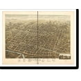 thumbnail image 2 of Historic Framed Print, NY Utica 1873 MAP, 17-7/8" x 21-7/8", 2 of 9