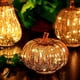 thumbnail image 3 of Advancent Lámpara LED de calabaza de cristal a pilas para una elegante decoración del hogar para fiestas de Halloween. Iluminación navideña tipo+4, 3 of 6