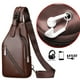 thumbnail image 5 of Bolsa de almacenamiento, bandolera de oficina para hombre y mujer, mochila de hombro, mochila de pecho, colorida mochila cruzada con orificio para auriculares, moderna bolsa de pecho para senderismo,, 5 of 6