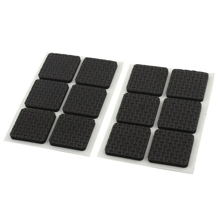 Dining Table Legs For Sale Unique Bargains Table Rubber Rectangle Anti Scratch Leg Pads Protector Black 30mm x 30mm 12pcs ()