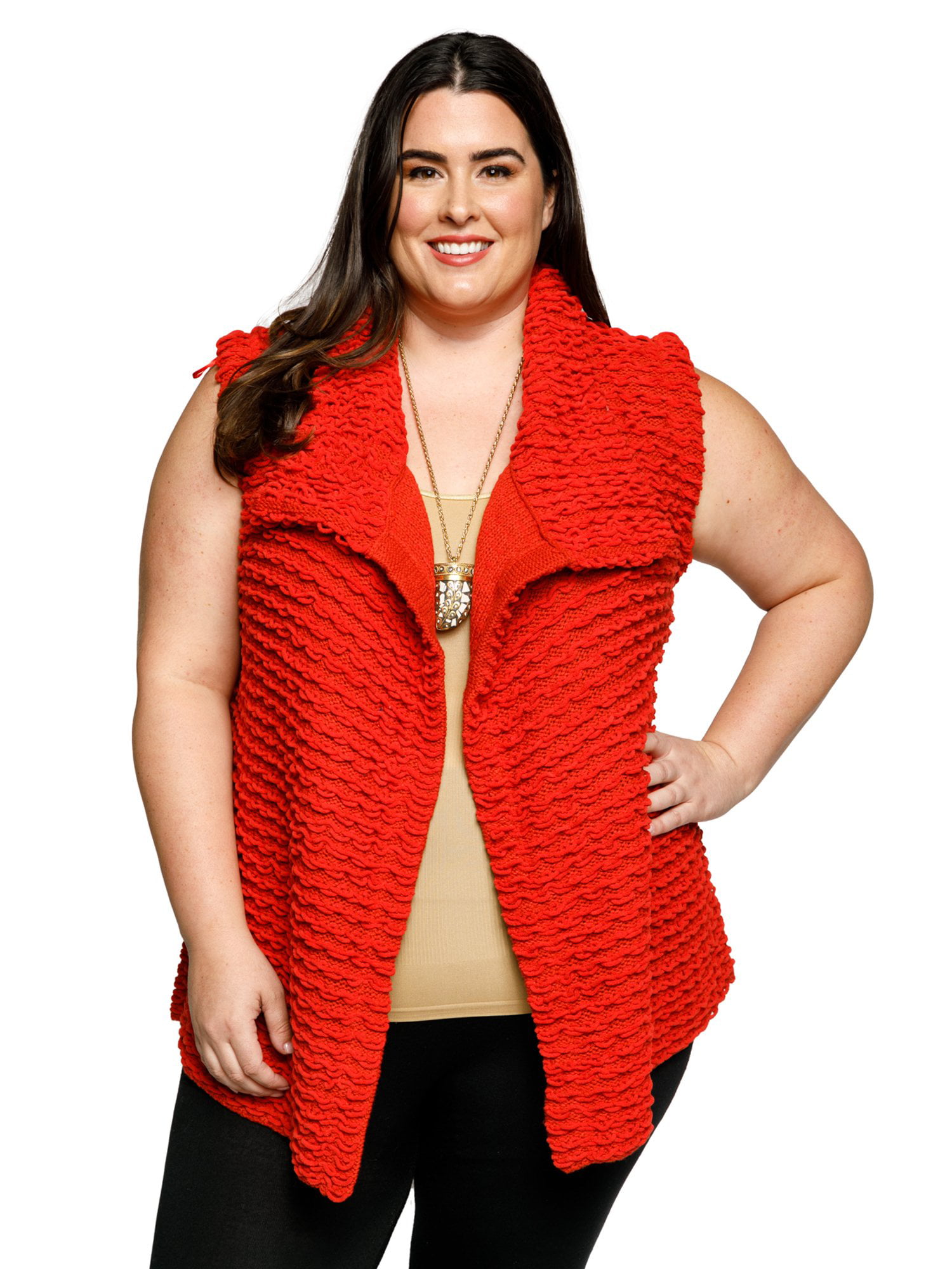 women's plus size sweater vests