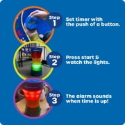 Learning Resources Time Tracker Visual Timer & Clock, Time Telling Toys