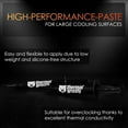thumbnail image 2 of Thermal Grizzly Hydronaut - Conductive, High Performance Thermal Paste - Extensive for air Cooling Systems, Water Cooling, for All heatsinks CPU and GPU (3.9 Grams), 2 of 6