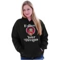 thumbnail image 3 of Betty Boop Follow Your Dreams Cute Hoodie Sweatshirt Women Brisco Brands S, 3 of 6
