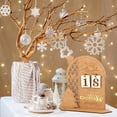 thumbnail image 2 of Calendario de Adviento de madera para Navidad, decoración de Cuenta Regresiva para el hogar, adorno de mesa de Navidad, regalo artesanal de Año Nuevo, 2023, 2 of 4