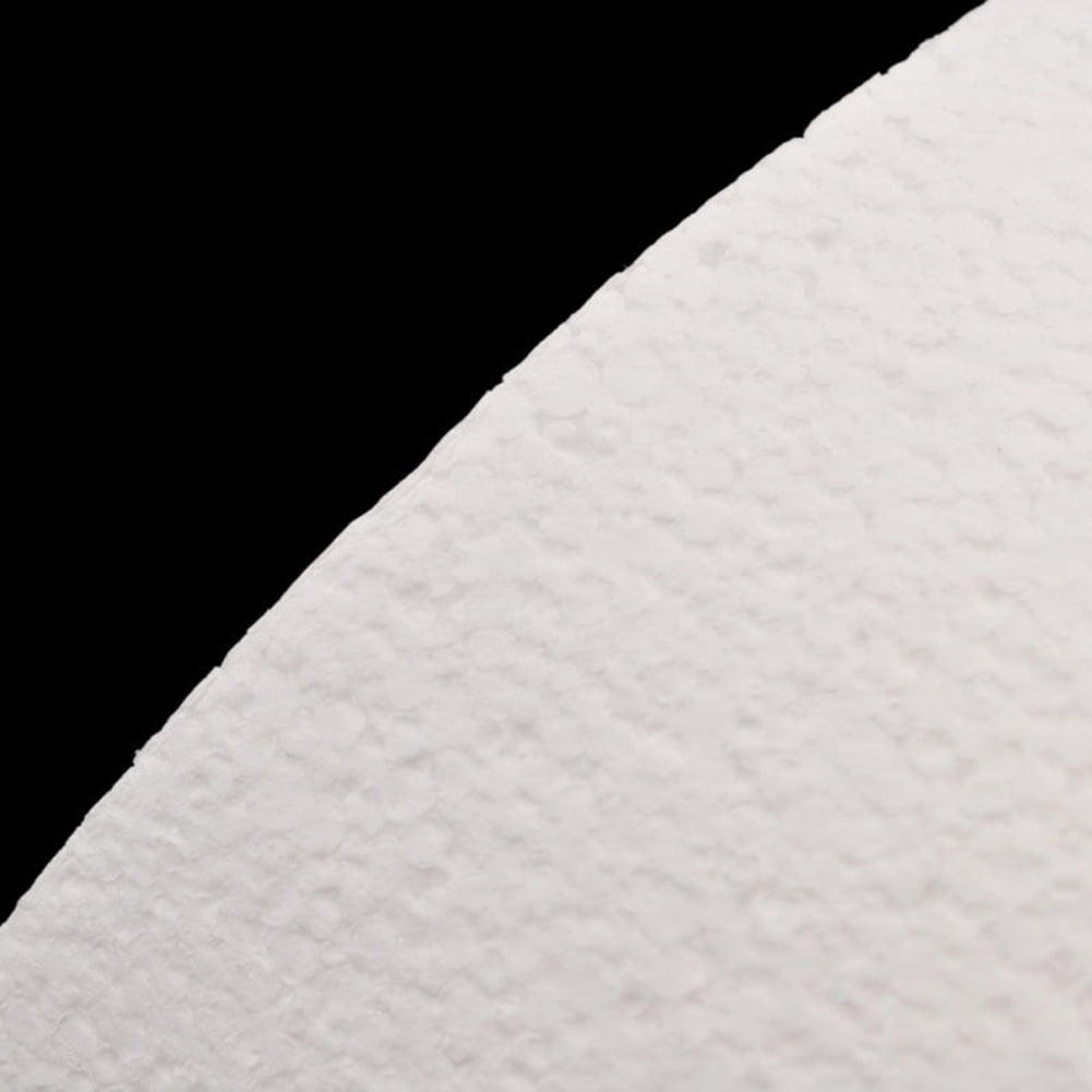 Dengjunhu 1PC Cake Foam Dummies for Wedding Supplies, Baby Shower, Birthday, White Foam Rounds