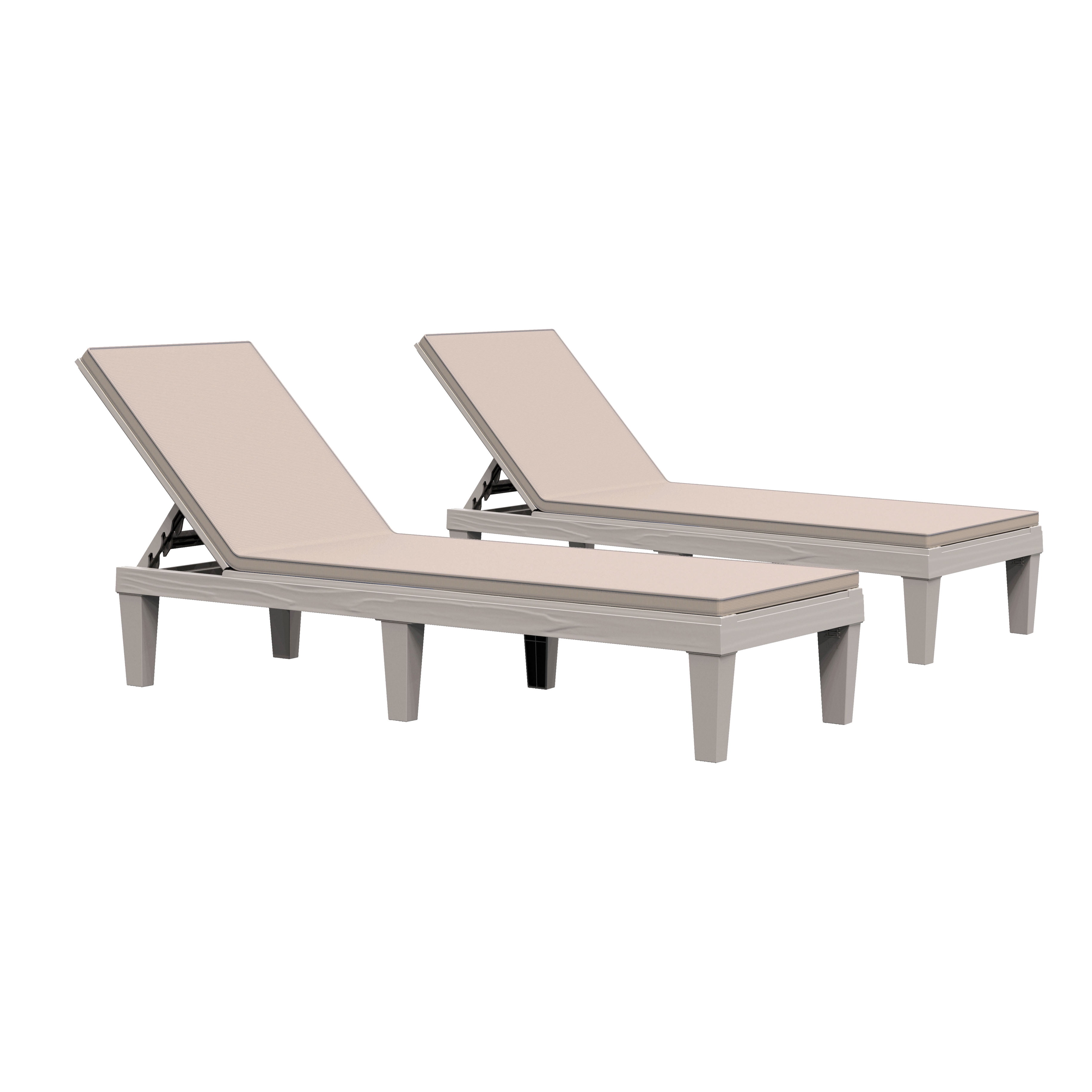 Better Homes Gardens Clayton Court Chaise Lounge With Wheels Red Walmart Com Walmart Com