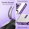 thumbnail image 6 of JETech Electroplated Case for iPhone 15 Pro 6.1-Inch, Camera Lens Full Protection, Compatible with MagSafe Wireless Charging, Shockproof Soft TPU Phone Cover (Purple), 6 of 7