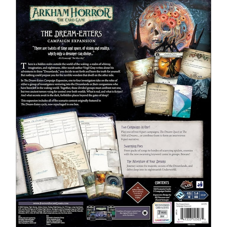 Arkham Horror LCG: The Dream-Eaters Campaign Expansion - Walmart.com